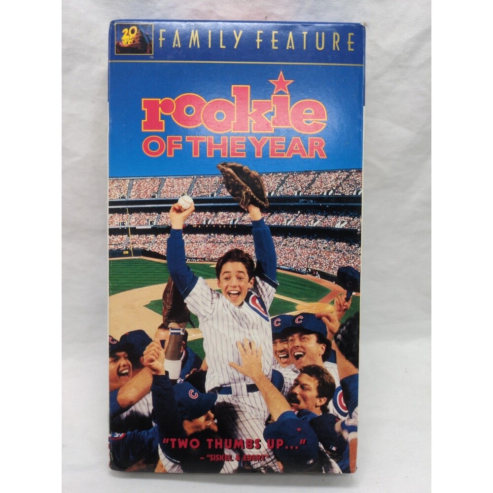 Family Feature Rookie Of The Year VHS Tape